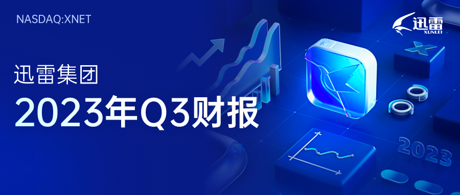 迅雷发布Q3财报：毛利润3,750万美元，同比上升6.6%