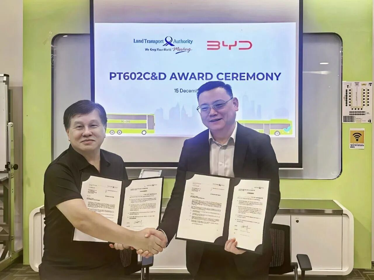 比亚迪再获新加坡210台电动大巴订单 比亚迪再获新加坡210台电动大巴订单-SmartHey